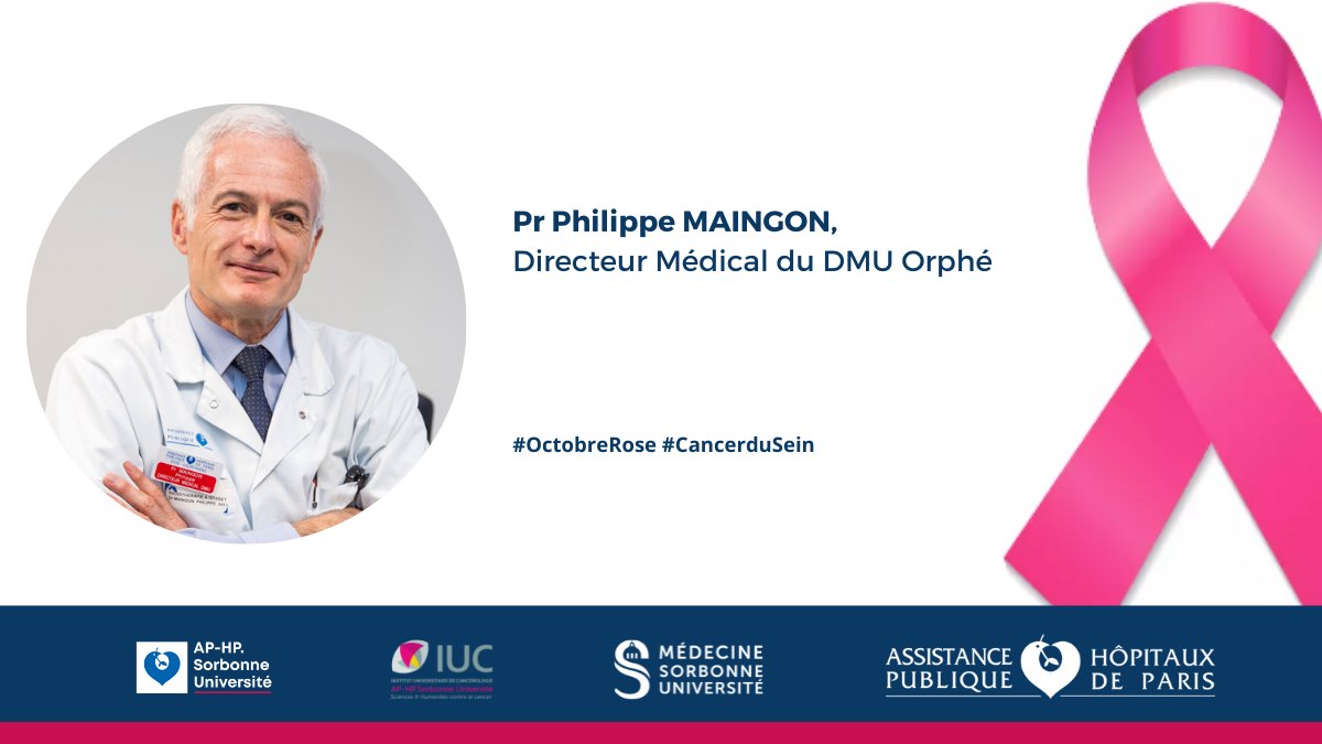 #OctobreRose2022 I🔴En direct : « La radiothérapie hypofractionnée des #cancersdusein est une des réussites abouties d'une désescalade thérapeutique sûre et efficace pour les patientes. » @APHP @MedecineSU