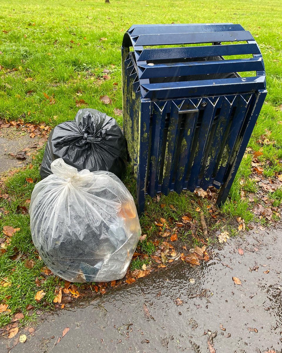 SwanHog's tweet photo. Our first big hog friendly litter pick was a success! The streets surrounding the university were in a state after bin night, we collected two full bin bags just from a handful of streets!

#hfc #hedgehogfriendlycampus #pick4prickles https://t.co/Sfz7zykRrQ