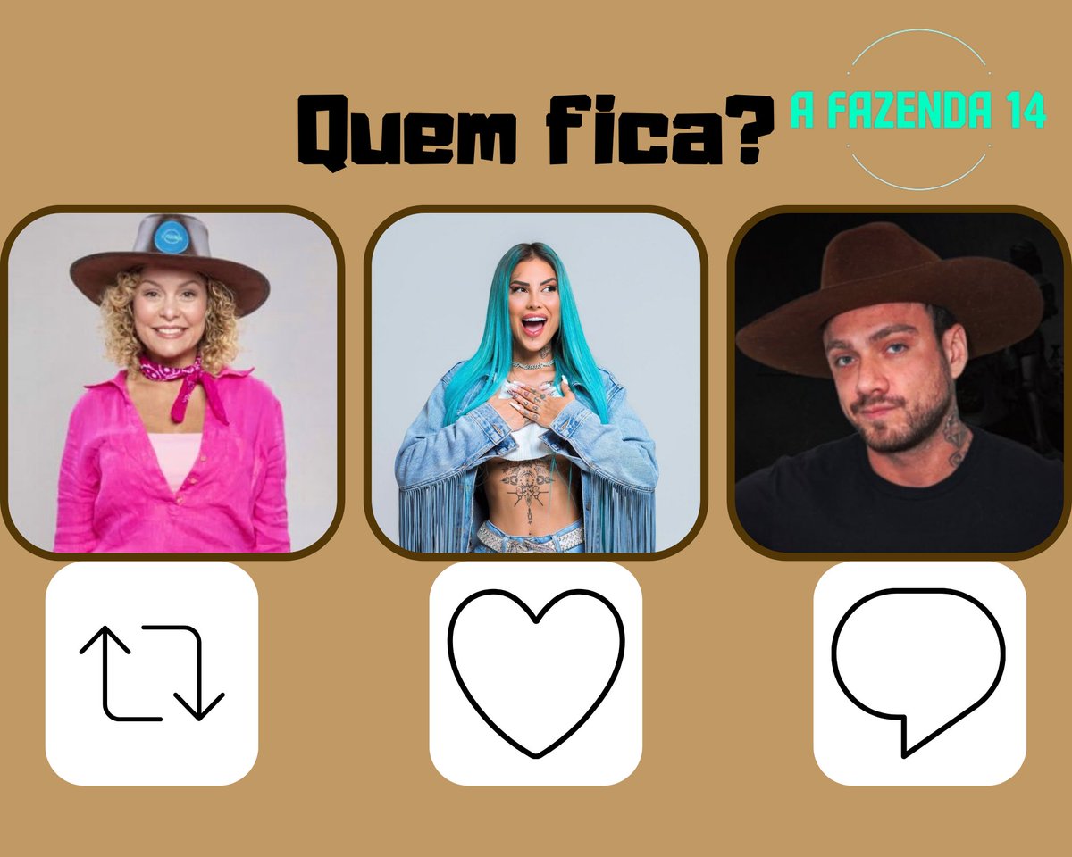 fuxicorealitys's tweet photo. Quem Você Quer Que Fique?
#afazanda14 https://t.co/n6wBcGDdFH