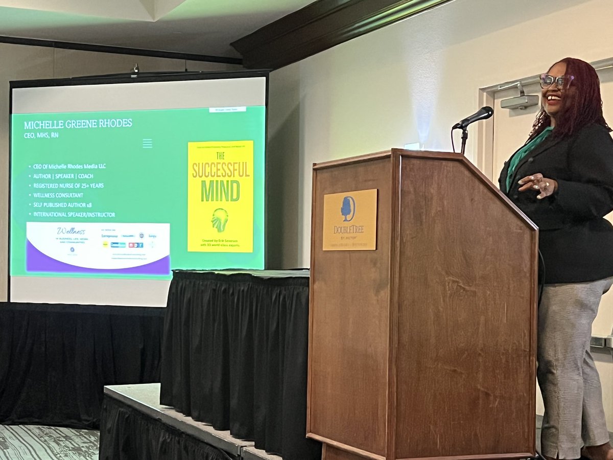 EileenRodriguez's tweet photo. @michelleronline is the fabulous #2022MEDConference Lunch &amp; Learn speaker on Wellness: Are You Really Okay? https://t.co/pKf949T7U6