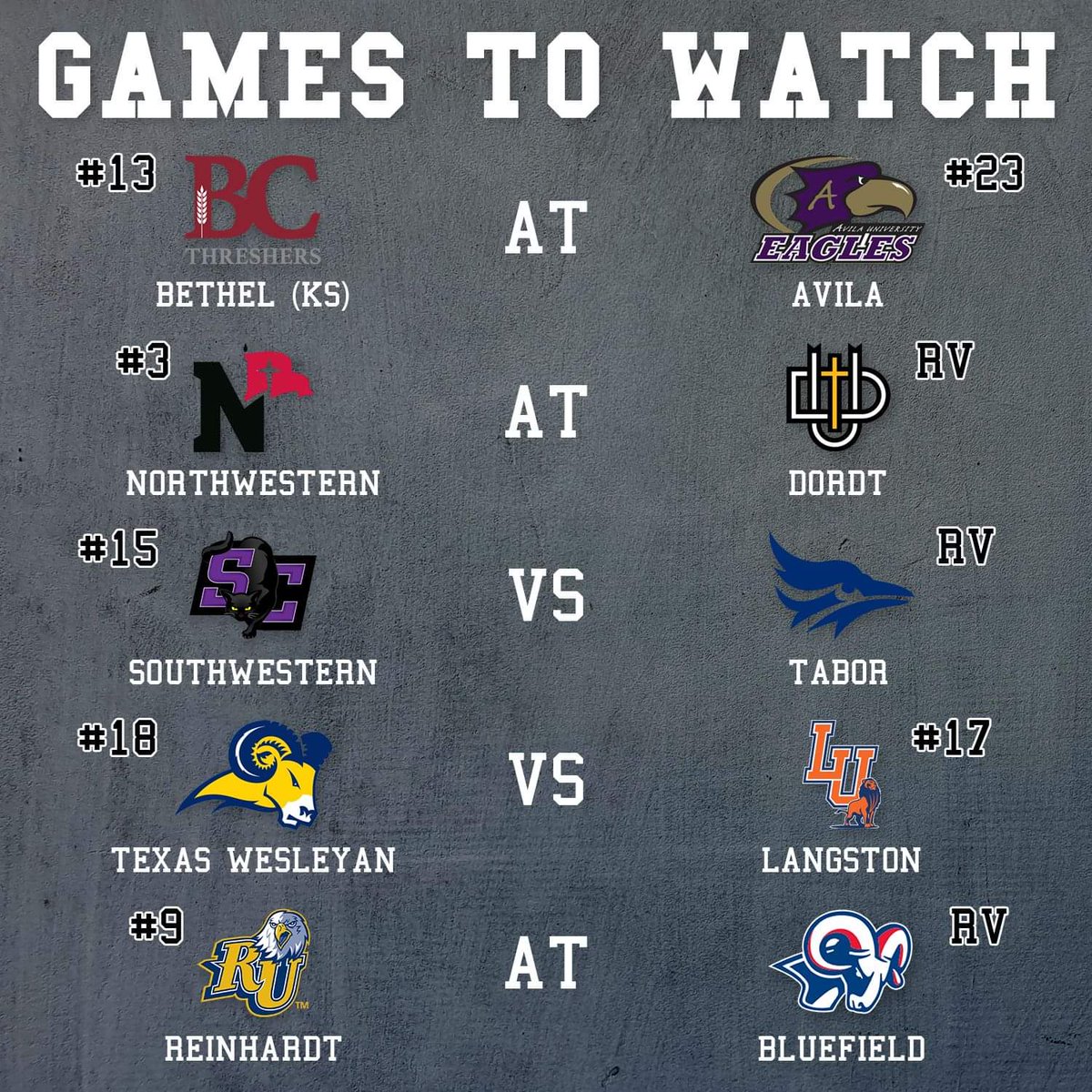 What games are you watching this week? 👀