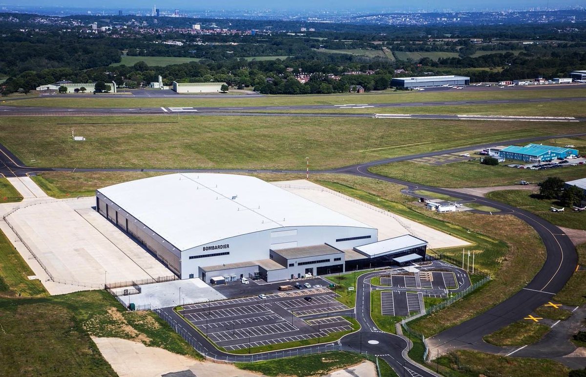 We’re delighted that <a href="/Bombardier/">Bombardier</a>’s new maintenance hangar received an award at the <a href="/BCSAsteel/">BCSA British Constructional Steelwork Association</a> Design Awards. Built in partnership with <a href="/CivilsLtd/">Civils Contracting Ltd</a> &amp; <a href="/REIDsteel/">Reidsteel</a>, the facility provides the space &amp; flexibility to offer a full range of aircraft maintenance, repair &amp; overhaul services.