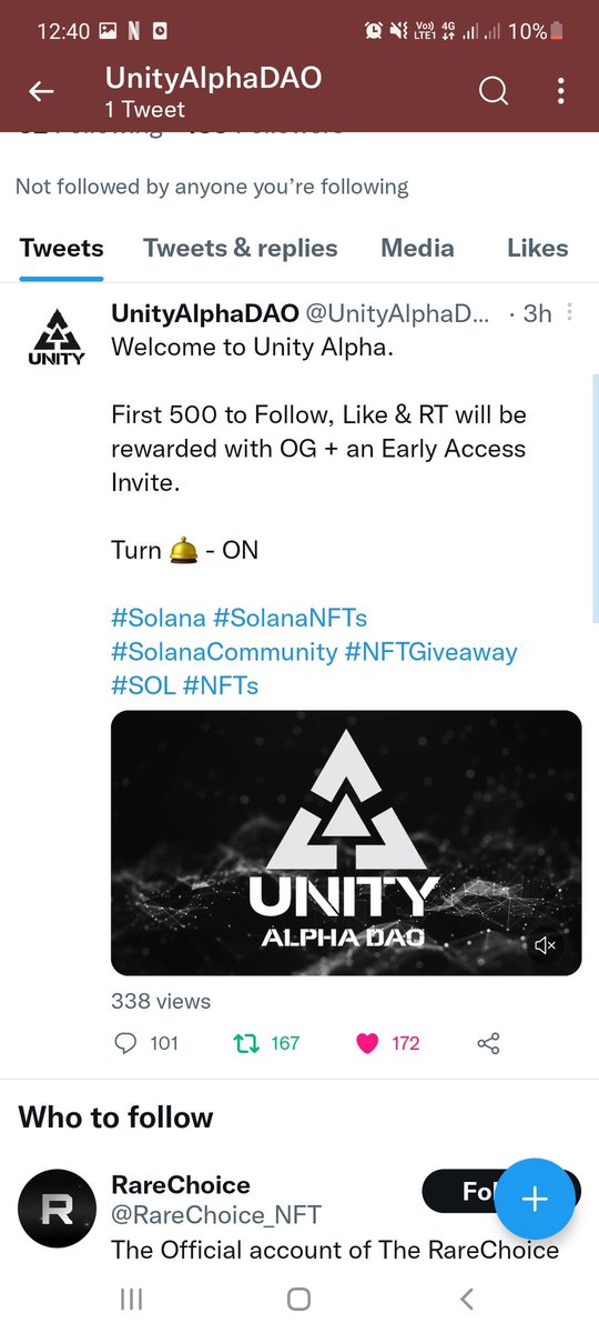 BorbajoVincent's tweet photo. @UnityAlphaDAO https://t.co/oM0g85gWDR