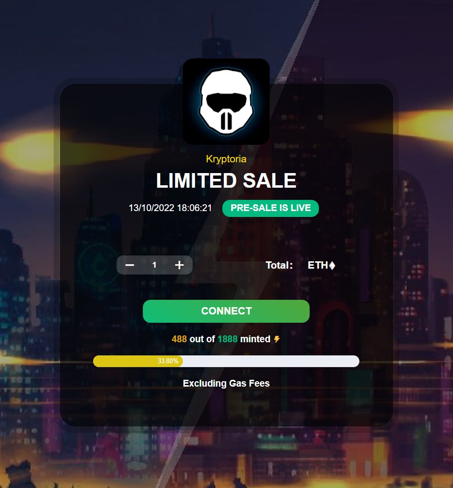 nftsKryptoria's tweet image. 🚨 Because of the bear market 🚨

🎁 We're giving away 300 WL spots🎁

🚀 WL＝feermint 🚀

📣 Quick Minting  if you are mentioned by us (only 300 NFTs on Twitter members) 📣

🔗kryptroia.com
48h... ⏳

#NFTGiveaway #FreeMint #Giveaway #Airdrop