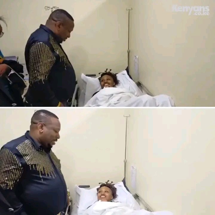 Mike Sonko visits Faith Njeri Ngugi in hospital after allegedly being tortured by her employers in Saudi Arabia; Sonko paid for her air ticket back to Nairobi