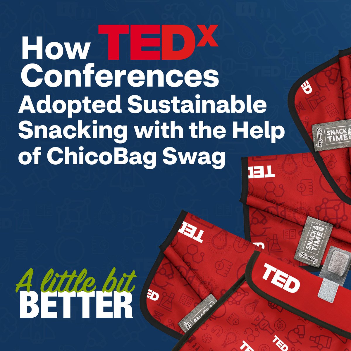 ChicoBag's tweet photo. How ChicoBag helped @ TED Conferences keep 3,650,000 single-use bags out of waterways and landfills. https://t.co/1P7OrA9Pod
#littlebitbetter #TED2022 #chicobag https://t.co/J7lQgrAiId