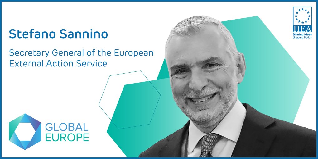 We’re thrilled to be hosting @SanninoEU Sec-Gen of the #European External Action Service @eu_eeas on Mon 24 Oct as part of our #GlobalEurope series @SanninoEU is an Italian diplomat with over 25 years foreign affairs experience Register here 👉 bit.ly/3VmZXiK
