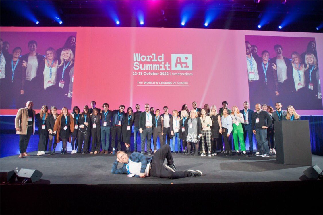 Hannah Claus (@hannahmclaus) on Twitter photo What an incredible two days at <a href="/WorldSummitAI/">World Summit AI: We do AI different.</a>! I can’t believe how quickly it was over.
All that hard work paid off, because - wow - this was just earth-shattering 🔥
I can’t wait for World Summit AI 2023!
See you next year ❤️
#wsai22 #aibrains #ai What an incredible two days at <a href="/WorldSummitAI/">World Summit AI: We do AI different.</a>! I can’t believe how quickly it was over.
All that hard work paid off, because - wow - this was just earth-shattering 🔥
I can’t wait for World Summit AI 2023!
See you next year ❤️
#wsai22 #aibrains #ai
