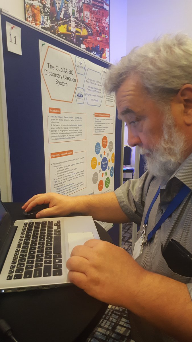 At CLARIN 2022 Conference we have presented the CLaDA-BG Dictionary Creation System.