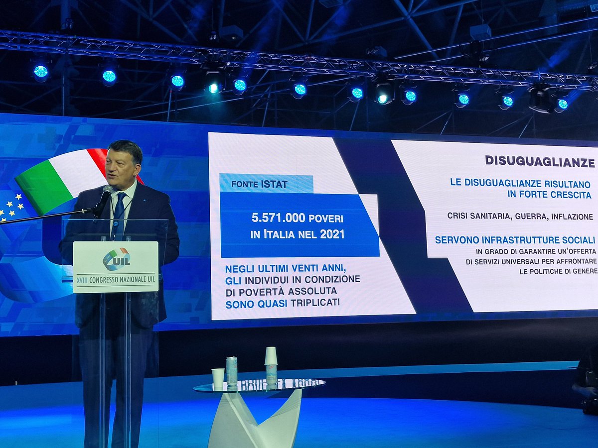 UILofficial's tweet image. #Bombardieri: Abbiamo bisogno di riforme strutturali per risolvere il problema delle disuguaglianze. I bonus sono elemosina inaccettabile. 
@PpBombardieri #piùdirittimenodisuguaglianze