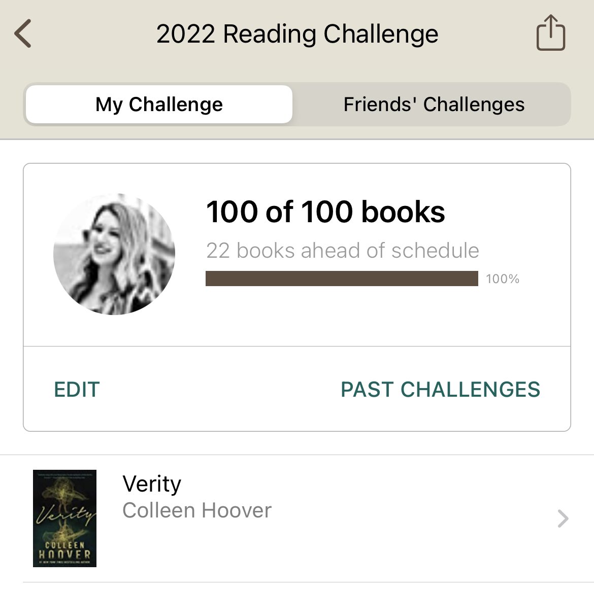 Gracie Stockton on Twitter "Wrapped up my goodreads reading challenge