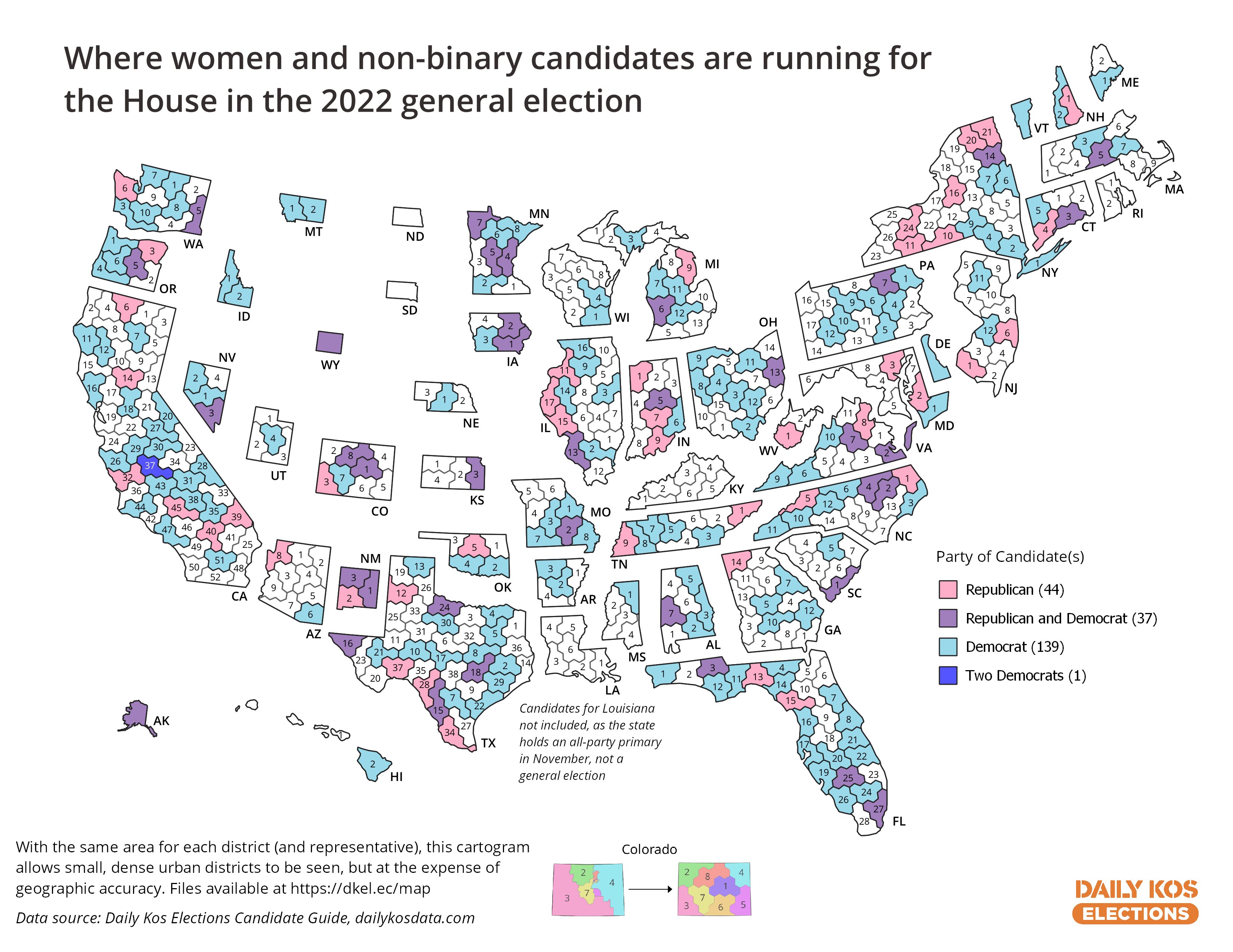 Daily Kos Elections on Twitter "NEW via PoliticsWolf & donnermaps