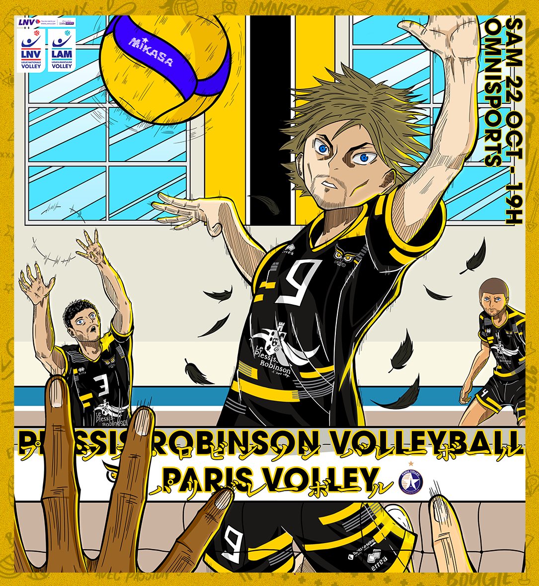 prvball92's tweet photo. 💛🖤 J-9 avant Plessis - Paris

La saison vient de débuter et c’est déjà le choc entre les deux clubs d’IDF ! Un derby historique puisqu’il s’agit du premier de LAM à se dérouler à l’espace Omnisports et son terrain flambant neuf. L’occasion de battre son record d’affluence 🏟️🔝 https://t.co/LG5rqC6VBI