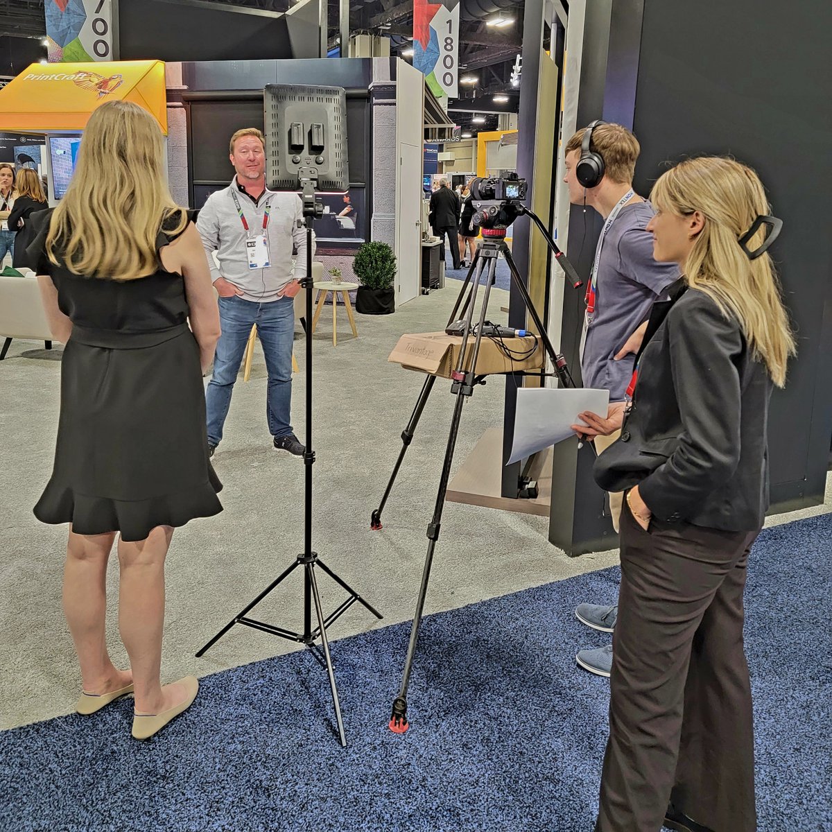 WrayWard's tweet photo. Weโre at the @IFAIExpo in Charlotte this week capturing social media content about specialty #fabrics, advanced #textiles, and shade and weather protection. Will we see you here? Stop by booth #1627 to get in on the action with @Trivantage!
#IFAIExpo https://t.co/W1o8zZahWv