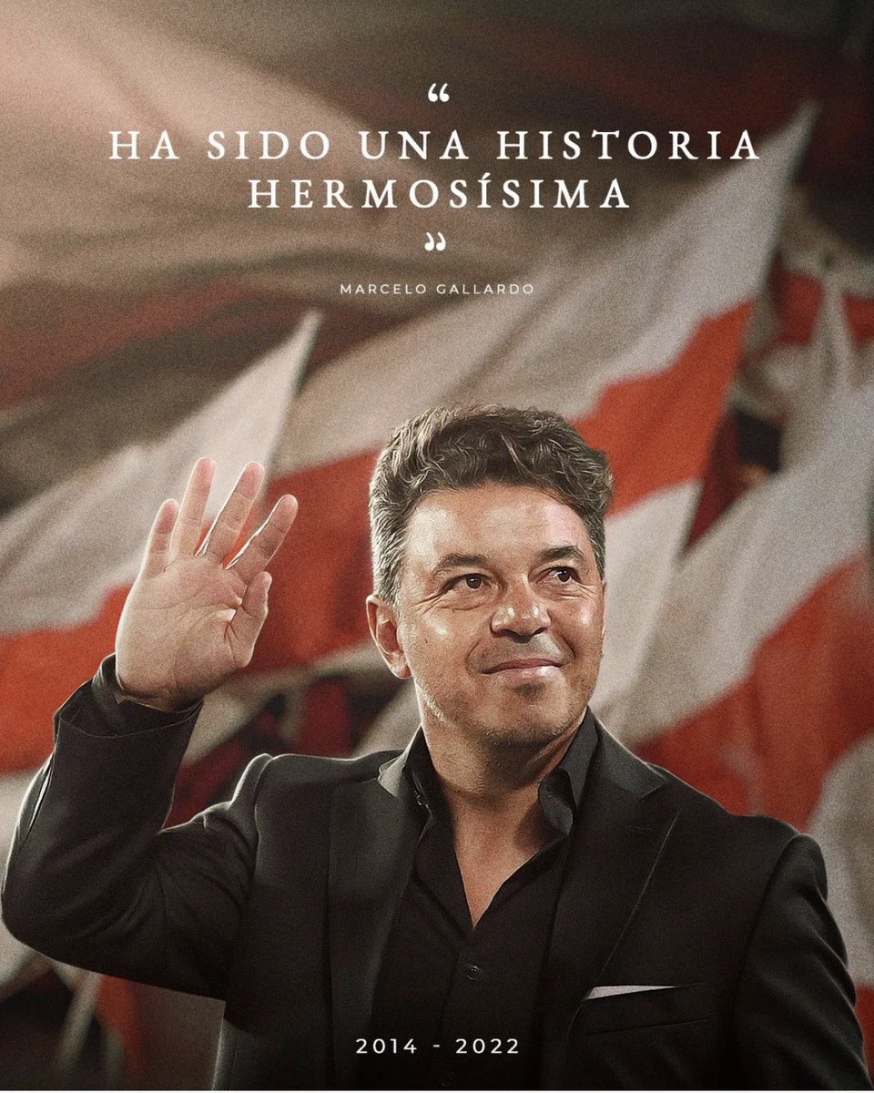 axelgarber's tweet photo. Un pequeño resumen de los 8 años de gallardo en river. SIMPLEMENTE GRACIAS MUÑECO. https://t.co/u2jcVudJIL