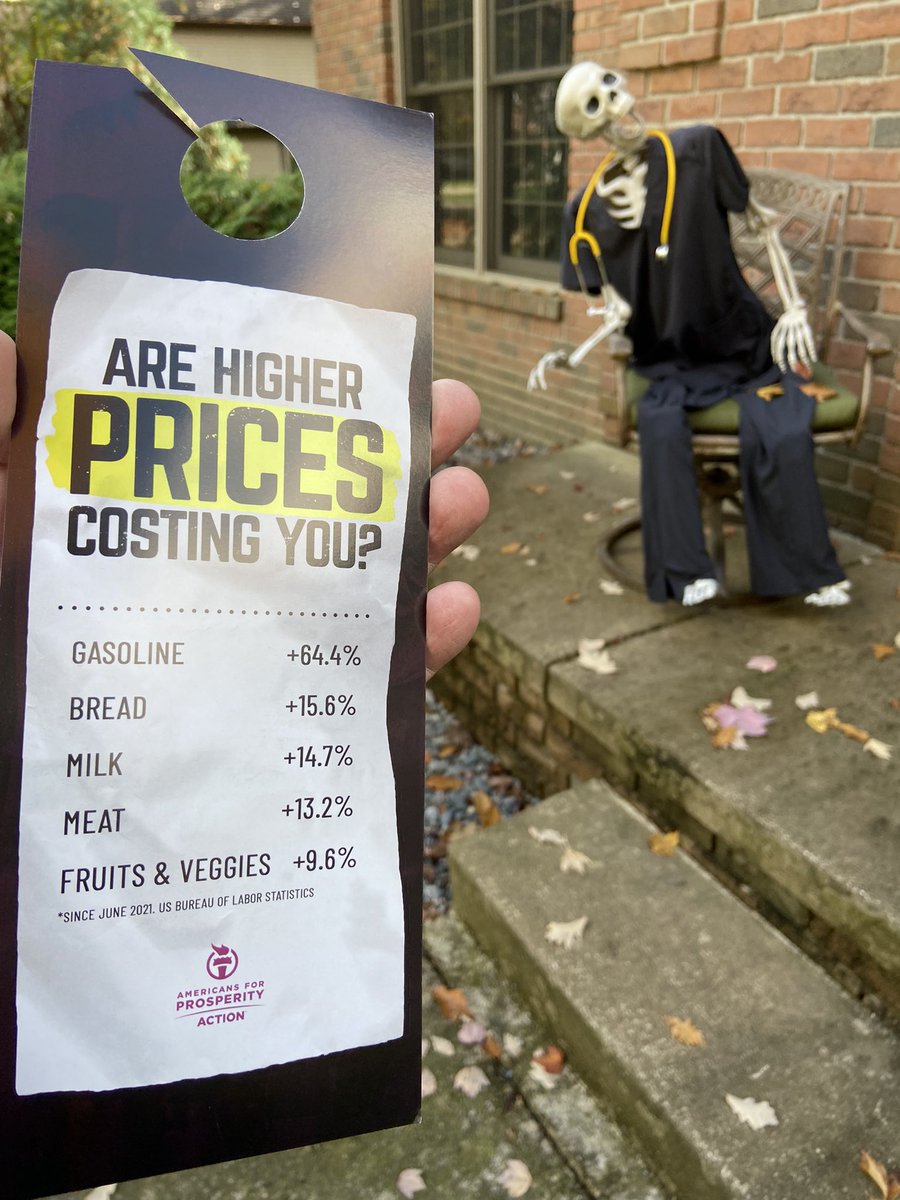 What is more scary: Halloween or thinking of what two more years of these inflation rates would mean? @AFPAction #OH13