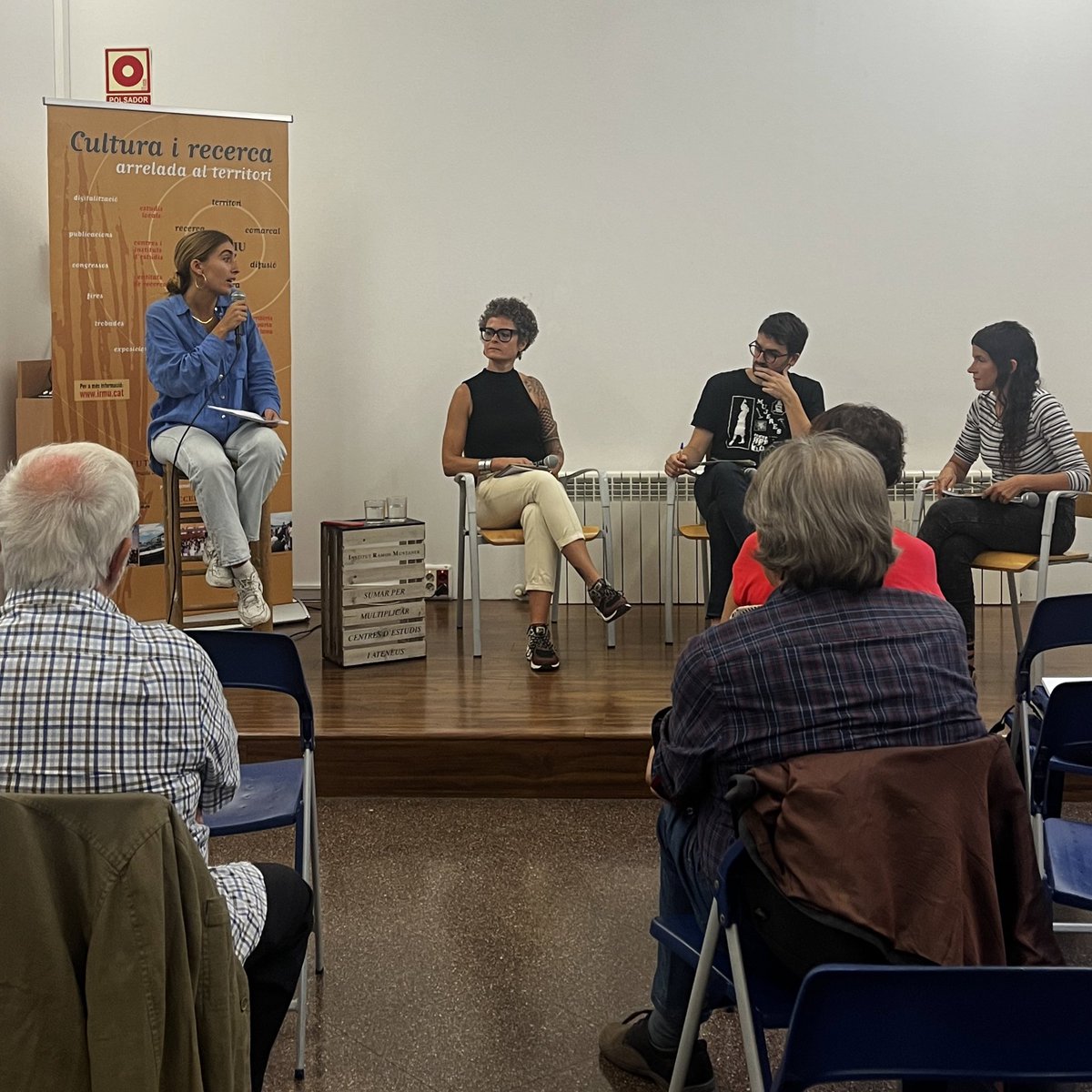 🤔 Com creem projectes culturals compartits que tinguin incidència social? Les formes de sociabilitat estan canviant? I les entitats, estan preparades per al canvi?

🗣<a href="/ritaroig/">rita roig</a> els hi pregunta a @eudald31, @JuanLluci i <a href="/mireiagrange/">Mireia Grangé</a>!

Una activitat pensada per <a href="/iramunt/">Institut Ramon Muntaner</a>