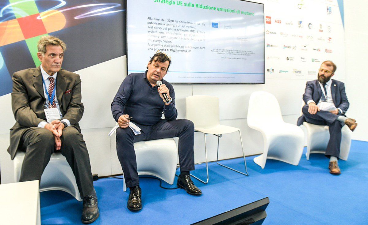 📣News da #CH4expo
Occorre stimolare la sensibilità per intraprendere realmente un percorso di #TransizioneEnergetica. -55% delle emissioni entro il 2030. Incontro promosso da <a href="/proxigas/">Proxigas</a> e <a href="/CIGnorme/">CIG</a>. Tra gli interventi: <a href="/Assorisorse/">Assorisorse</a> @FiorentiniSpa