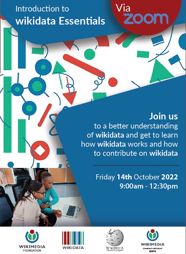 <a href="/wikidata/">Wikidata</a>'s 10th birthday is coming up🥳🥳🥳 and in celebration with the rest of the Wikimedians around the world, our community has planned an online capacity building training on Wikidata in order to be able to fully understand and contribute on this Wiki space.#wikidata