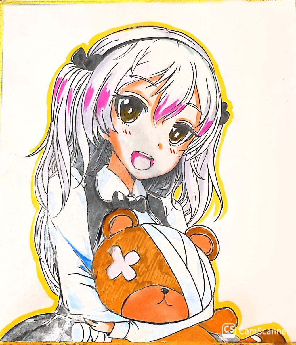ガルパン「ガルパン誕生日絵、島田愛里寿ちゃんから描き始めたのでそろそろ一周回ったのか(⌒-」|なべゆ@C102(土)東34a🧊のイラスト