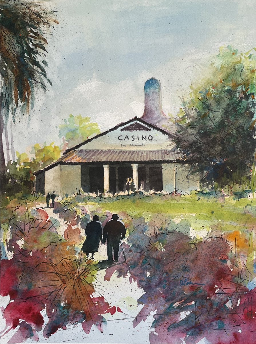 daviddpearce's tweet image. All in 

#goodbet #sharedlives #timetested #watercolor #penandink #casino #sanclemente #socal #boldbrush #daviddpearce linktr.ee/ddpearcefineart