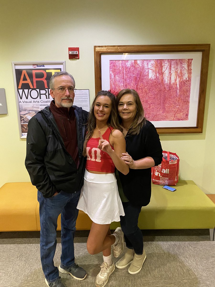 Oh yeah forgot to post - had to go to this thing called Shennanigans last Monday!  Don’t I look Happy? But <a href="/payton_briley/">payton.briley</a> and her group got first place - so she’s Happy! 😜