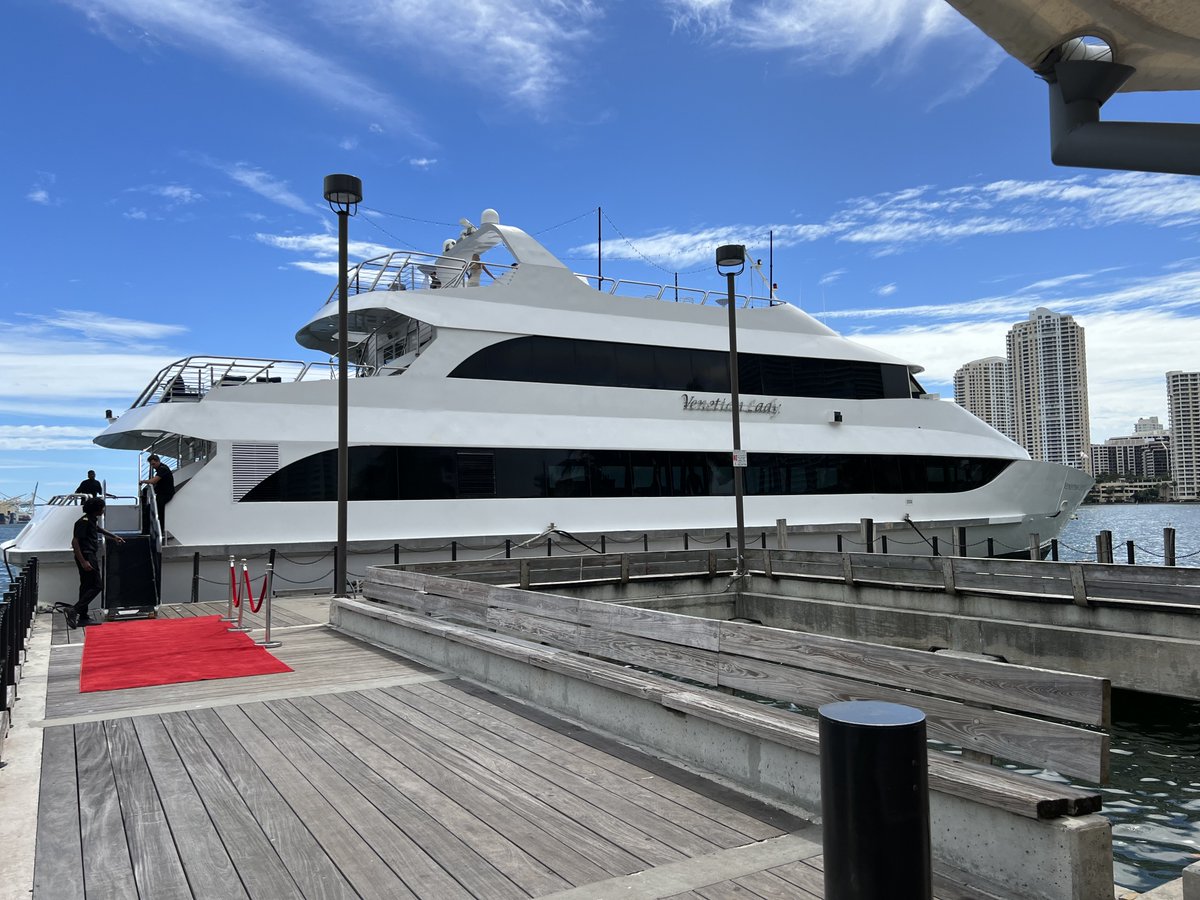 We're setting sail from Miami, FL🏝 on DAY3️⃣ of #GoogleCloudNext!☁️⏭️ Can't wait to see what #GoogleCloud has in store to close out their global event. We'll be watching! 🛥👀 #GoogleCloudInnovators