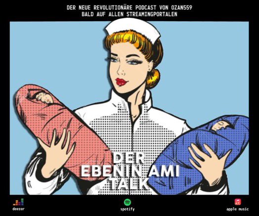 ozan559's tweet image. Als Antwort auf all diese Müll Podcasts da draussen kommt mein eigener revolutionärer Podcast 🎙️

——&amp;gt; DER EBENIN AMI TALK &amp;lt;——

Releasedatum: TBA
