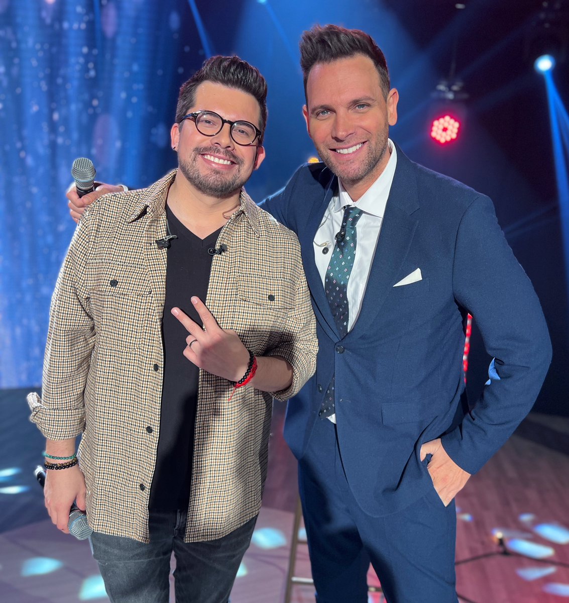 ¡Muchas gracias <a href="/patoborghetti/">Patricio Borghetti</a> y @jorgeromano por deleitarnos con su gran voz en “Quiero Cantar”! 🙌🏻🎉🎤🕺🏻📺 #QuieroCantarSentencia