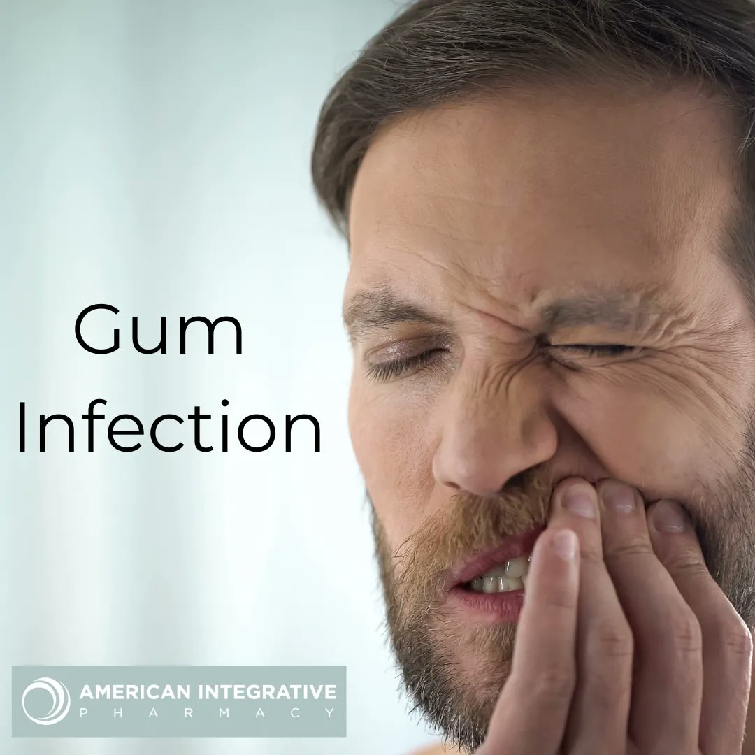 AmIntPharmacy's tweet photo. Are you having an issue with your Gums?  

Call us to find out more 310-539-1750

#americanintegrativepharmacy #compoundingpharmacy #healthcare #Torrance #SouthBay #LosAngeles #onlinerefills #AIPThePharmacyForMe #AIP #pharmacy #LACounty #orangecounty #gums #guminfection https://t.co/mOPn1Sp8mv
