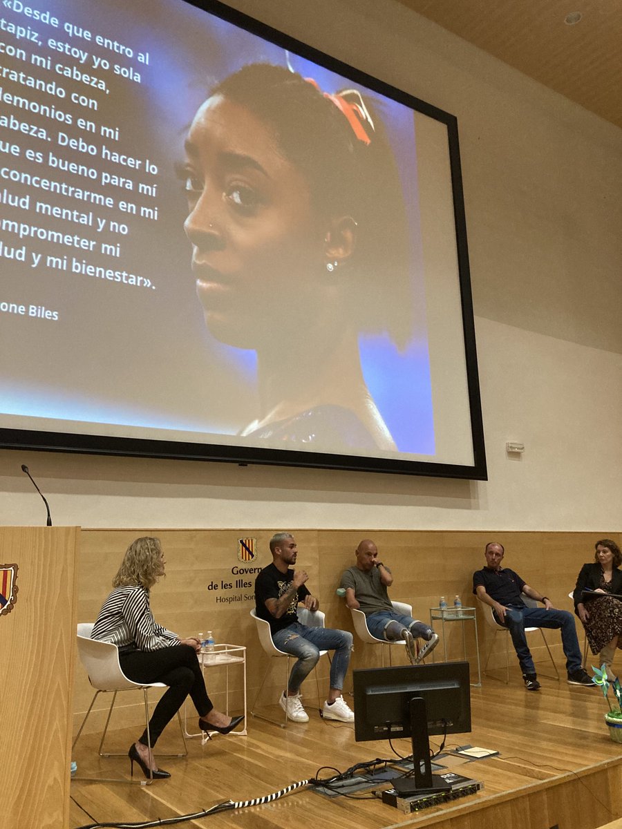 ⁦<a href="/SonLlatzer/">Hospital Universitari Son Llàtzer</a>⁩ con 3 craks hablando de deporte y salud mental: Dani Rodríguez, Xavi Torres y Jaume Cardona. Gracias 😀. ⁦<a href="/sport2liveorg/">Sport2Live.org</a>⁩ ⁦<a href="/RCD_Mallorca/">RCD Mallorca</a>⁩ ⁦<a href="/ccanetHUSLL/">Carmen Canet</a>⁩ ⁦<a href="/ibsalut/">Servei de Salut de les Illes Balears (IB-SALUT)</a>⁩ ⁦<a href="/SalutGOIB/">Conselleria de Salut</a>⁩
