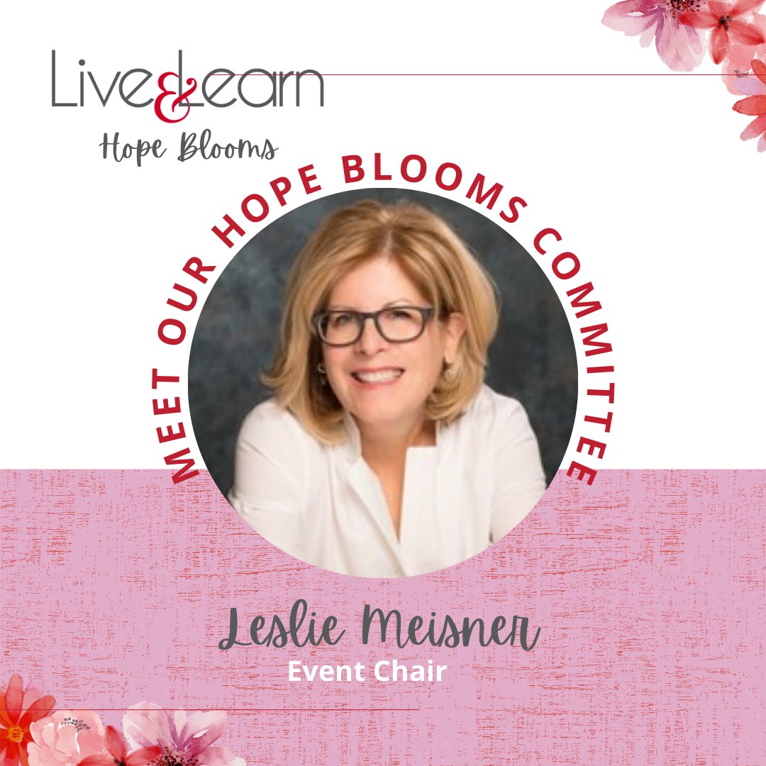 liveandlearnaz's tweet photo. Meet the Chair of our Brunch Planning Committee! Leslie is passionate about empowering women through financial literacy. Her professional career includes 25 years leading wealth management businesses for global banks. We appreciate her leadership! 
#givehope #hopeblooms2023 https://t.co/6jzMFlYMek