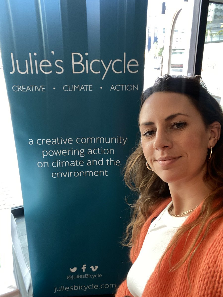 Represented @GreenSpaceDS & @walktheplank today at #WeMakeTomorrow. Leaving feeling energised by inspiring thought leaders taking action in the cultural and creative sector. Thanks @JuliesBicycle for the curation of a meaningful and thought provoking day.
 #creativeclimateaction