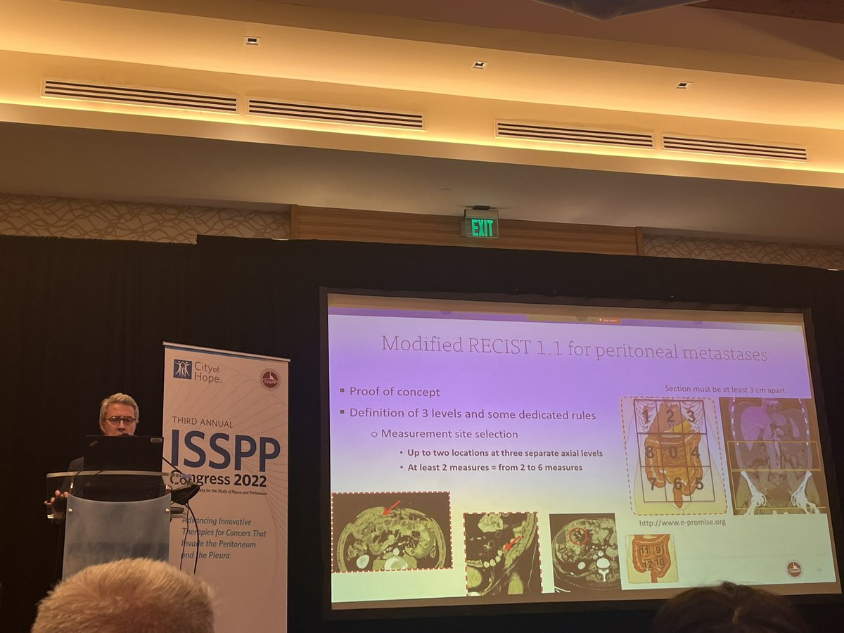 oliviawriting's tweet photo. First session dedicated to response to treatment in #PSM. Wonderful to see a pathologist( S.Detlefsen), a radiologist( P. Rousset), a surgeon @kturaga and a medical oncologist @sundar__raghav trying to bring light into this field. https://t.co/BGoI9gkqU7