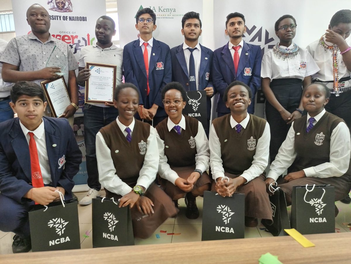 UoNDOS_Careers's tweet photo. The @UoNCareerOffice in partnership with @JuniorAch Kenya and @NCBABankKenya today hosted 5 High Schools for a business competition held @uonbi. Limuru Girls emerged the BEST and will proceed to Lagos Nigeria for the Africa Competition. #PromotingInnovation https://t.co/tQzgKdkzLl
