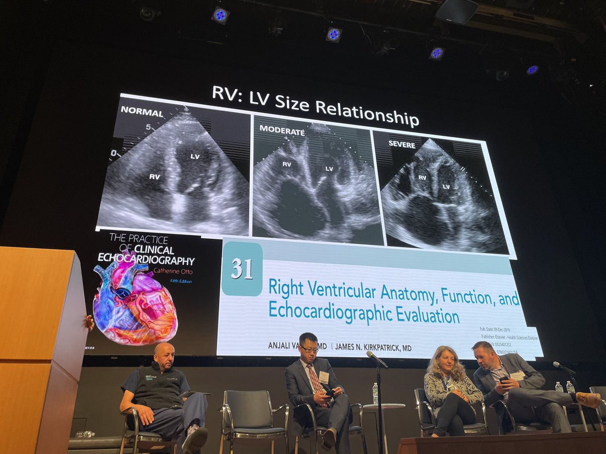 An entire session on the RV in #CritCareCards22. No longer the forgotten ventricle! @carlosalviar @ChrisBarnettMD @jameshorowitzmd @RanLeeMD @anjalivaidyaMD @RyanTedfordMD @Brian_Houston12 @Carnicelli_Ant