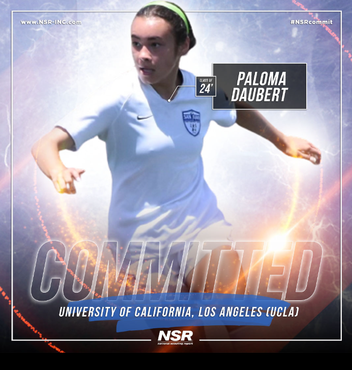 Congratulations to 2024 #NSRsoccer Paloma Daubert for Committing to @ucla !👍⚽️
#NSRcommit #collegerecruiting #success #teamwork #nsrathlete #sports #motivation #collegeathlete #nsrnow #Committed