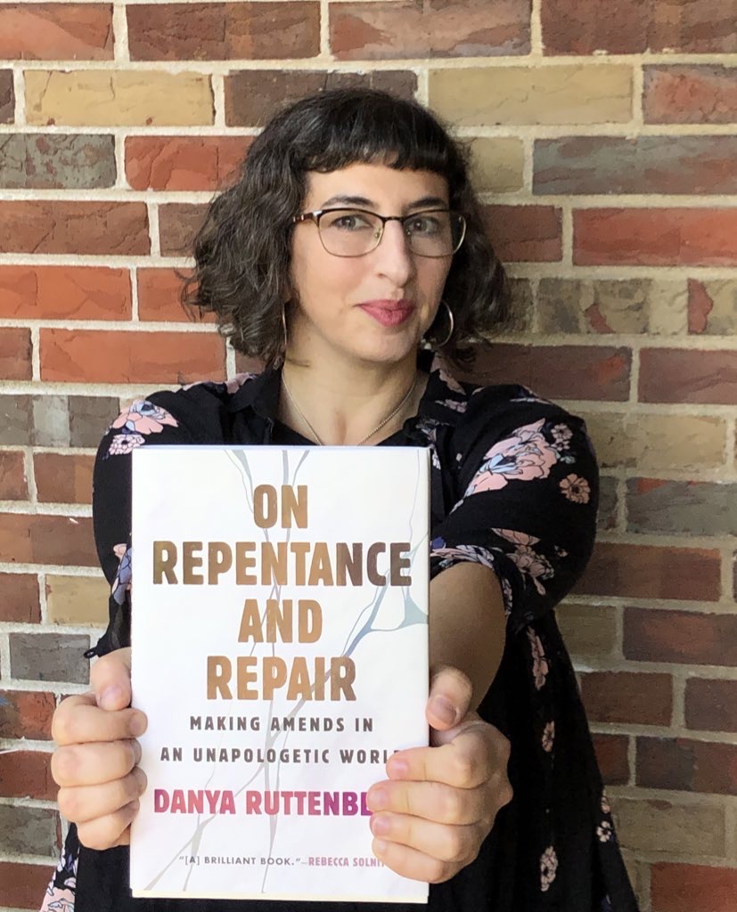 Join us online 11/3 when @TheRaDR discusses her new book On Repentance and Repair: Making Amends in an Unapologetic World. Organizational and individual registration available! For more info/to register: isjl.org/cultural-progr… #rabbidanyaruttenberg #jewishlearning #thisisISJL
