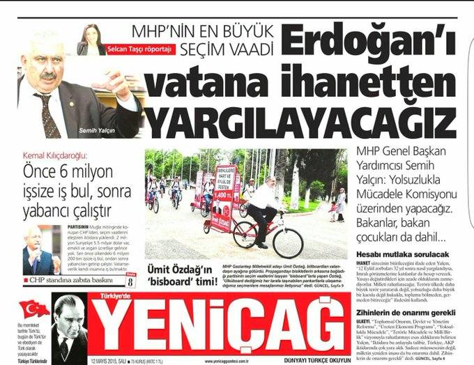 Hey gidi günler heeeeeey ..... 
#MHP’li Yalçın: Erdoğan’ın Köşk için PKK’ya ihtiyacı var. 
aydinlik.com.tr/.../mhpli-yalc…...
#GözümüzAfyonda