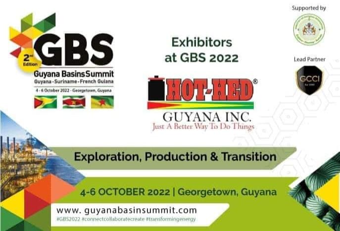 HotHedIntl's tweet photo. HOT-HED GUYANA INC is an Exhibitor at the Guyana Basins Summit Oct 4-6 2022 at the Pegasus Suites &amp; Corporate Centre in Georgetown Guyana.

HOT-HED® GUYANA INC
☎️ +592 688 3568
📲 +868 305-8492
📩 opservices@hot-hed.com
🌐 https://t.co/B7hzlP9Fub
__
#oilgas #oilandgas #HotHedIntl https://t.co/QUXm11PtDt