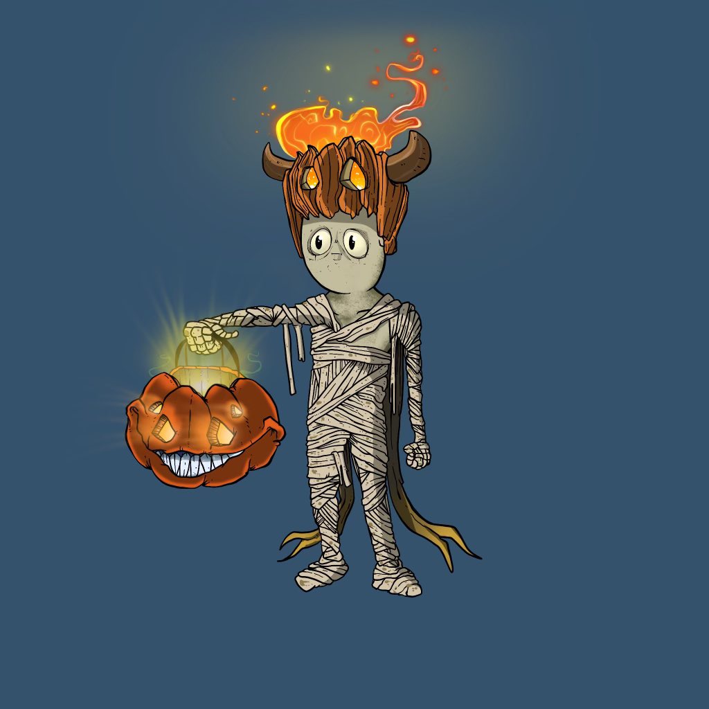 Happy October 1st from the Ooglies. 

A badfroot exclusive mini generative coming out the month of October. 

If you hold a Pumpkin Kid you may or may not be able to mint 10 for free. Trick or Treat, mother fuckers!!!! 💀👻🎃

We go HARD for All Hallows’ Eve.