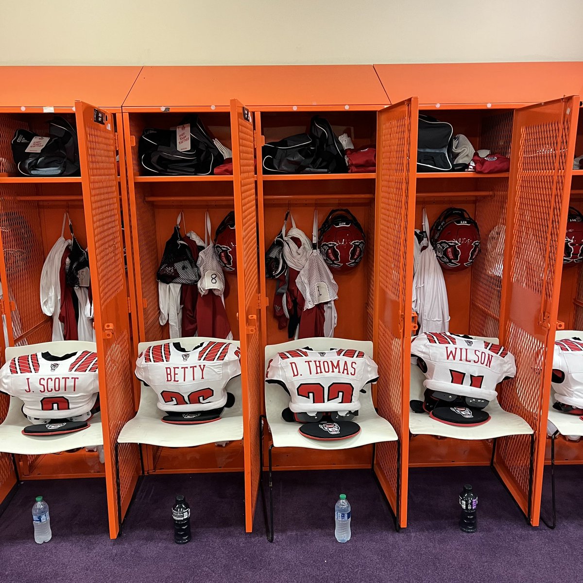 NC State Football Equipment Room On Twitter nc-state-football-equipment-room-on-twitter