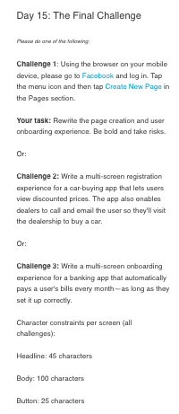 esierr1's tweet image. Whoa! I missed Day 15, the last one of the #DailyUXWritingChallenge

Better late than never, I did Challenge 3.

#UserExperience #UIUXDesign #UXWritingChallenge