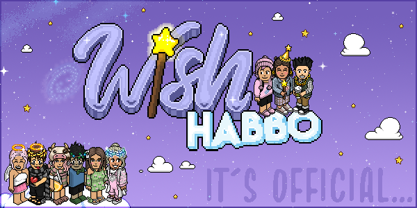 WishHabboCOM's tweet photo. 💜 We are Official! 💜 We are beyond excited to be joining @Habbo 's Official Fansites! A HUGE thank-you to our Staff and Community for your ongoing support in our growth, we would not be here without you. We cannot wait to show you what we have planned! ✨💫 https://t.co/CfFbLnbg5s