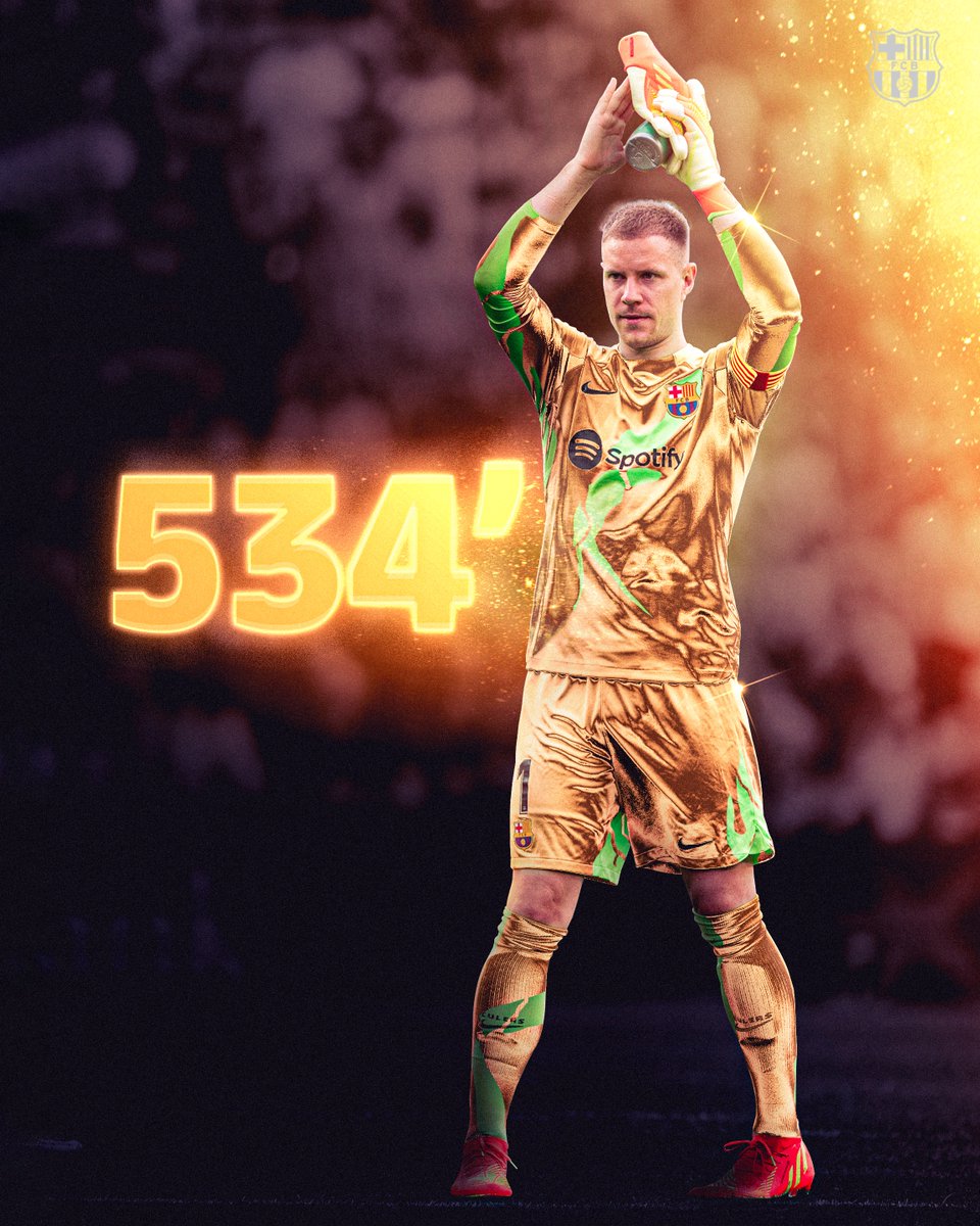 FCBarcelona_es's tweet photo. 534 minutos de imbatibilidad en LaLiga ⛔️👊 https://t.co/DqDSmbnzUH
