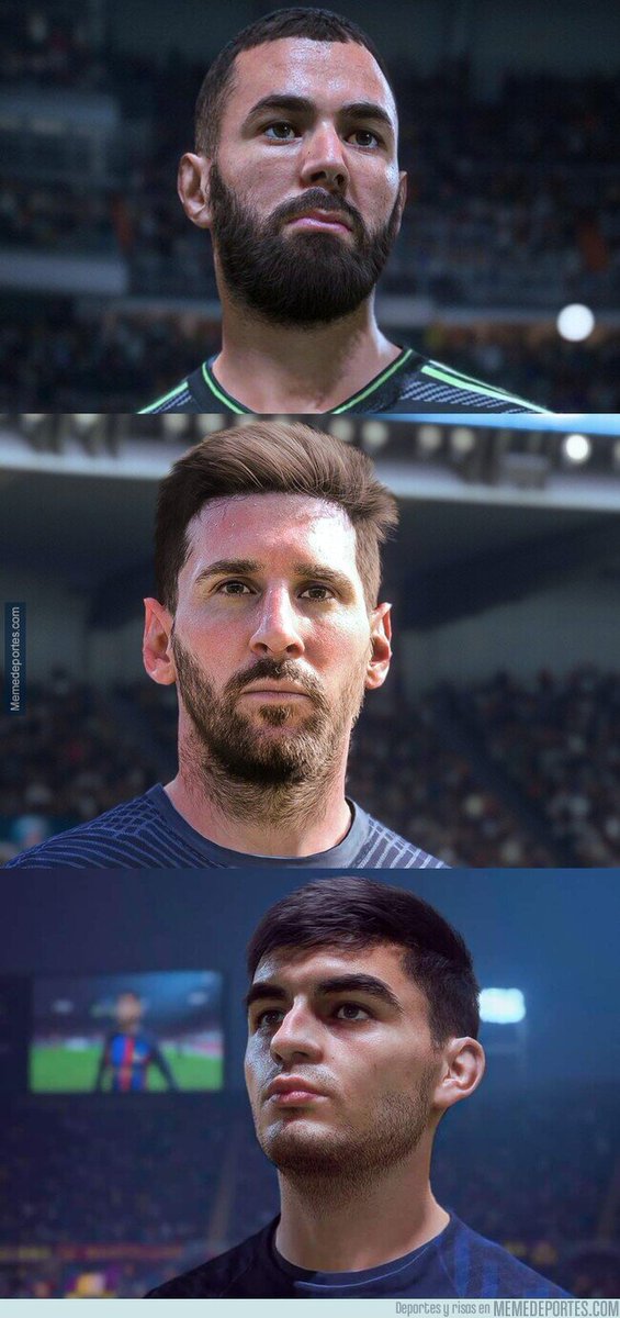 memedeportes's tweet photo. El nuevo FIFA en la PS5 es una salvajada total https://t.co/XJu65gMwEE https://t.co/oirHTH9iZf