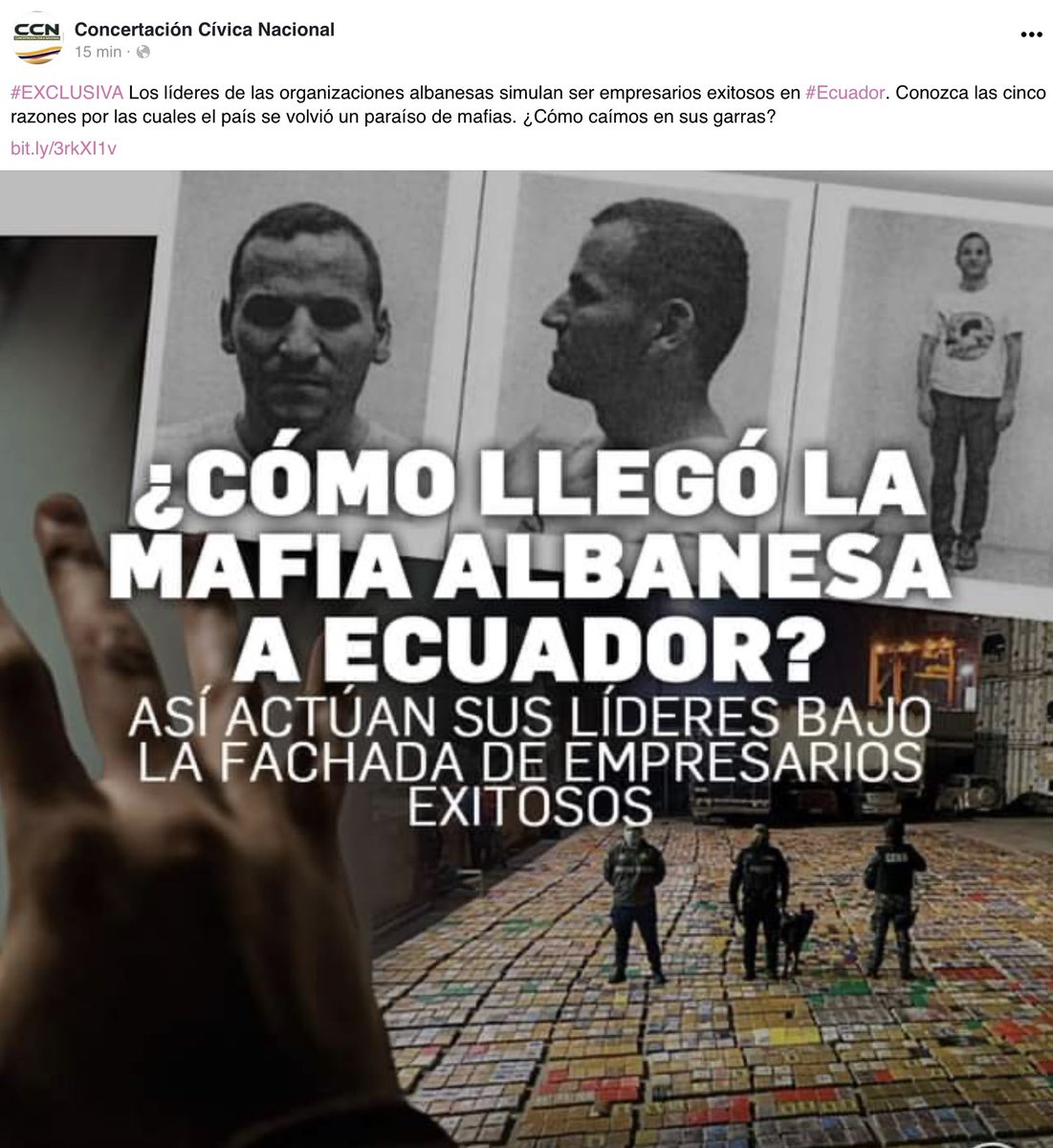 Elenterradorec's tweet photo. En 2020 la fiscalía de Florencia, luego de 5 años de investigación dió el mayor golpe a la estructura criminal albanesa y descubrió que EL LÍDER ordenaba desde Latacunga y el abogado q impidió su extradición fue HARRISON SALCEDO
En el 2012 empezaron a instalarse las mafias en Ec. https://t.co/yOkJWfsc1y