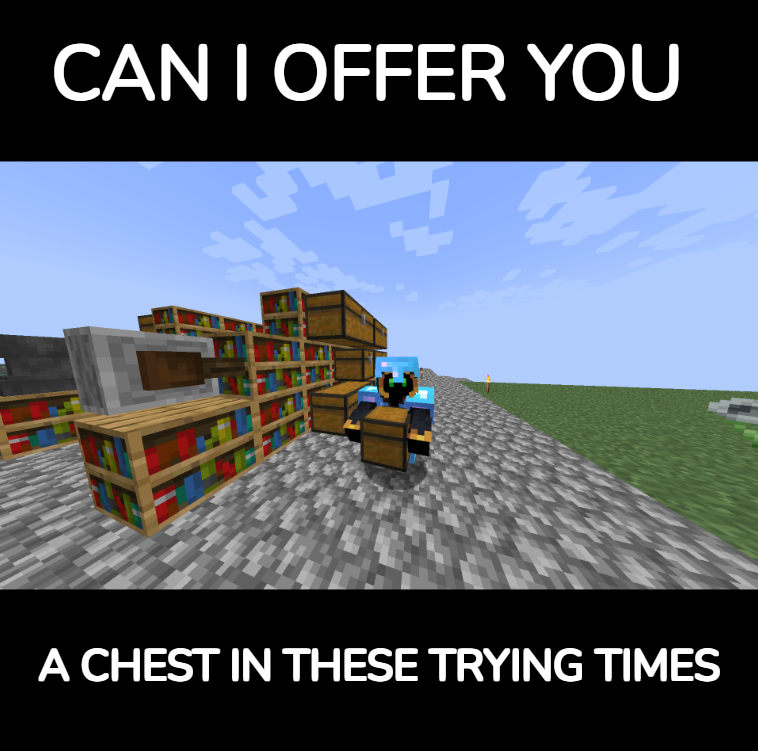 TabbyPlays_LIVE's tweet photo. Would you accept his offer?
#Minecraft #Memes #ModdedMinecraft #ATM7 #Prizaten #SmallStreamersConnect #gaming https://t.co/bXbvgGwqn0