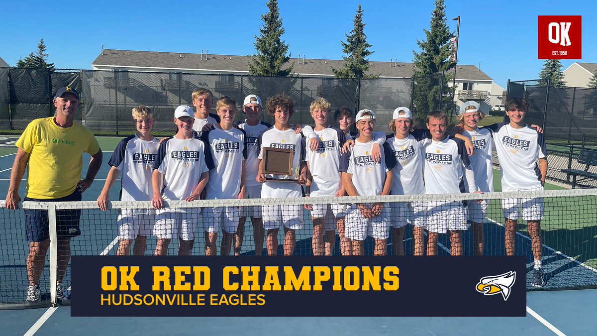Congrats to the varsity boys tennis team on their conference championship!