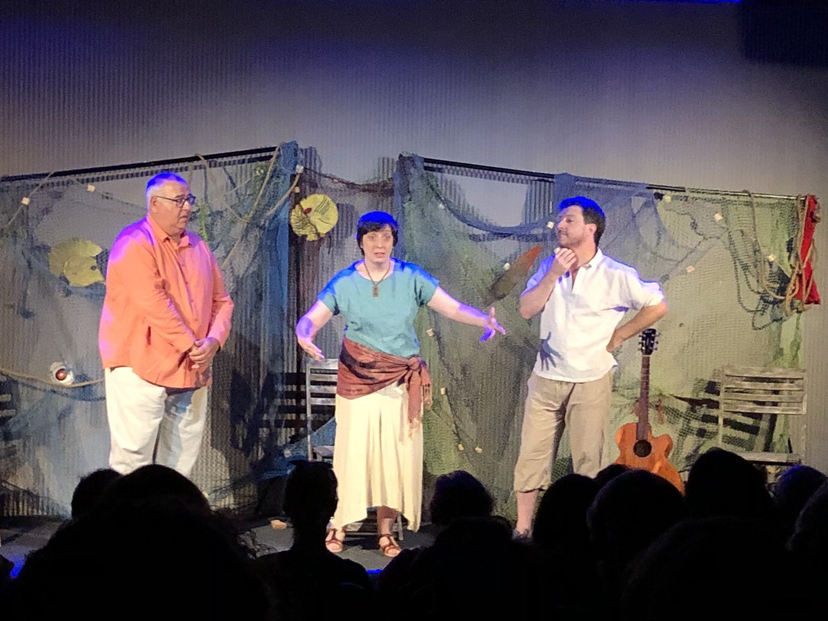 amoraescena's tweet photo. Dissabte, #LOdisseaATresVeus amb @margalidalberti  (Mallorca); Carlos Ansótegui (Madrid) i @simonegrin  (Torí, Itàlia). @MostraViva #onfire #narracióoral #contamunconte #dOdisseosiPenèlopes https://t.co/3mOBTC6lpG